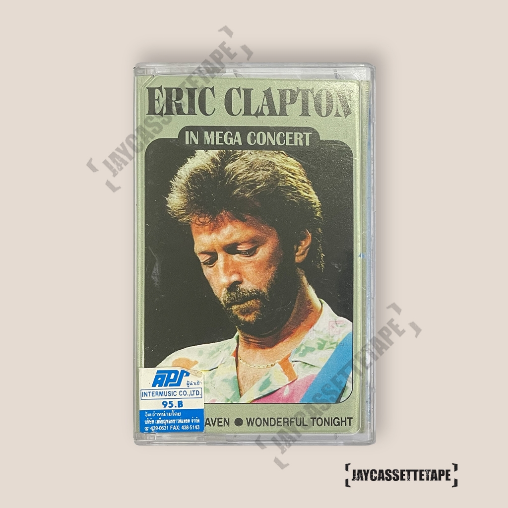 Eric Clapton อัลบั้ม In Mega Concert เทปเพลง เทปคาสเซ็ท Cassette Tape