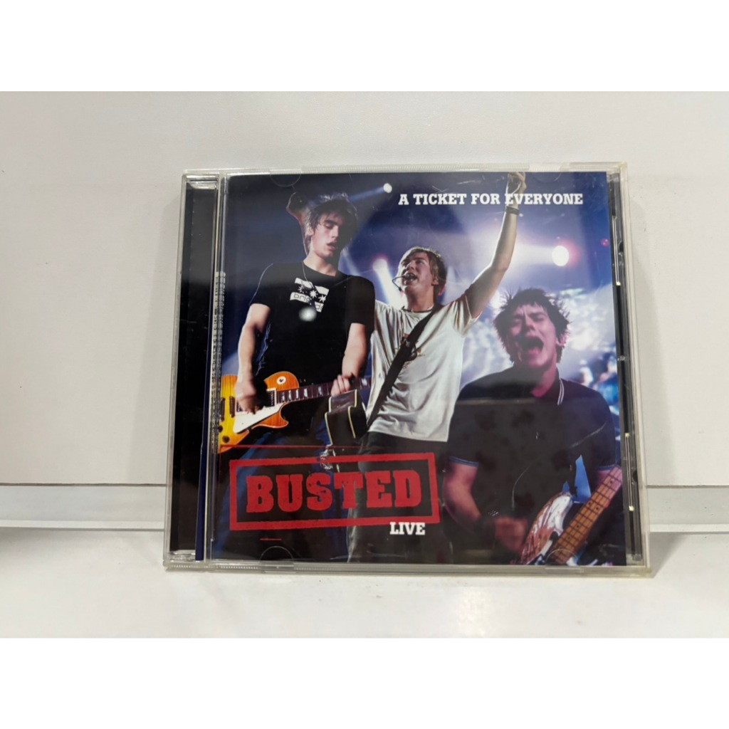 1 CD MUSIC  ซีดีเพลงสากล     A TICKET FOR EVERYONE: BUSTED LIVE   (B15F61)