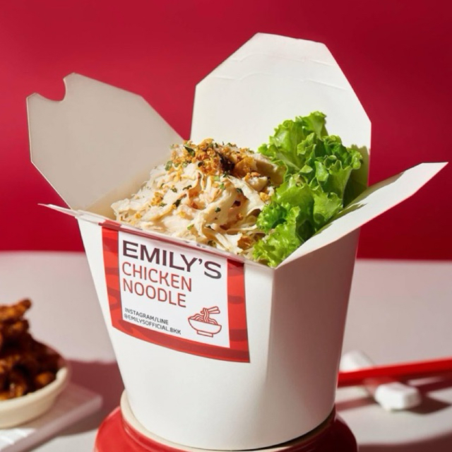 เส้นหมี่ไก่ฉีก Emily's พร้อมทาน (หิ้วจากร้าน สดใหม่ทุกวัน)เลือกจัดส่งโดยผู้ขาย ส่งผ่านรถห้องเย็น❄️
