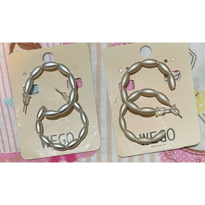 ต่างหู แบรนด์จากญี่ปุ่น WEGO แบบเจาะ