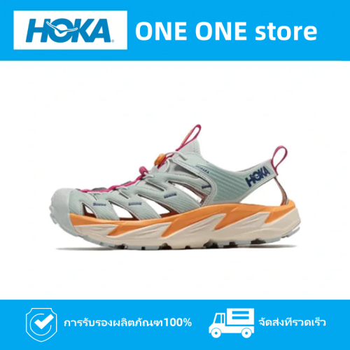 【จัดส่งที่รวดเร็ว】HOKA ONE ONE Hopara ป้องกันการลื่นไถล sandal 1123112-IFMO รองเท้าแตะ