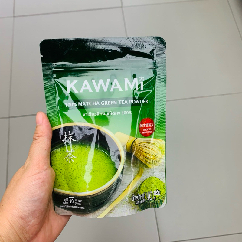 Matcha Green Tea powder ตรา Kawami ขนาด 40g