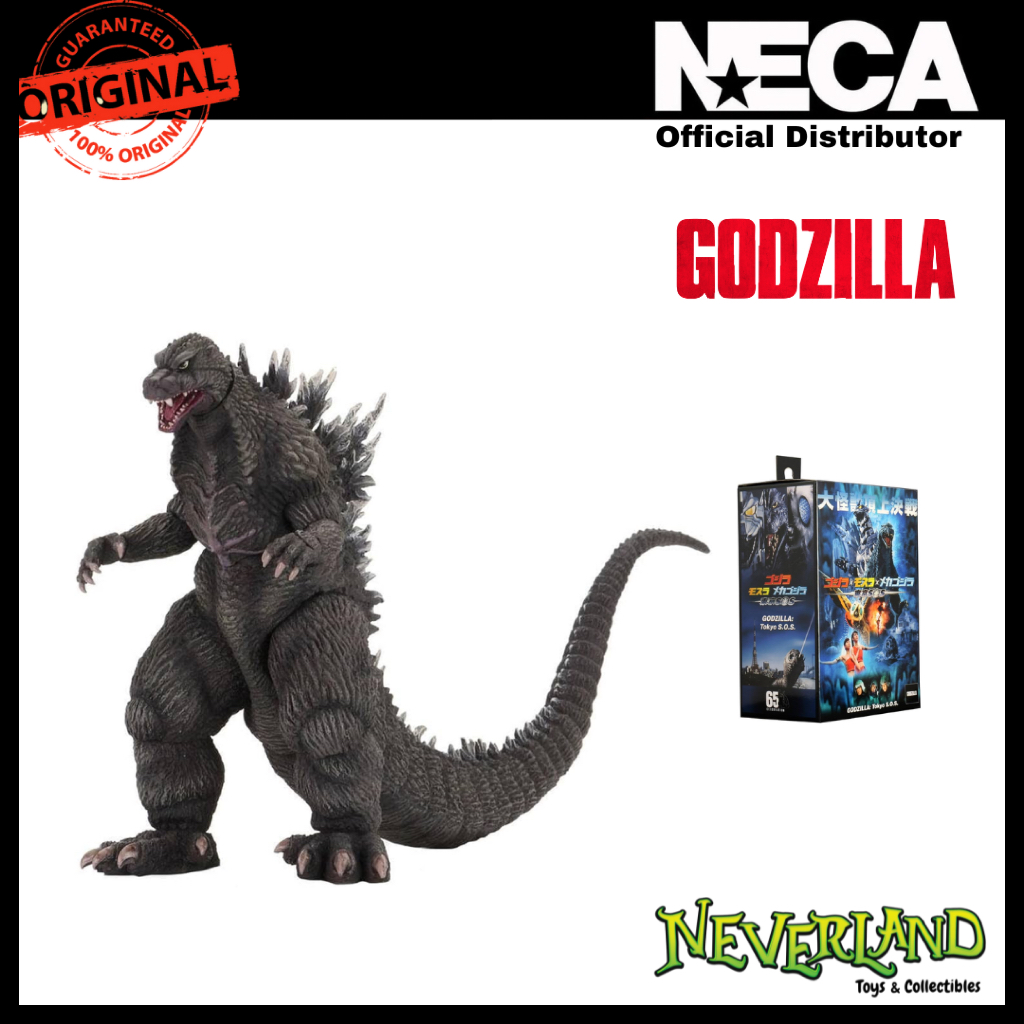 (SOLD-OUT) (NECA) Godzilla – 12″ Head to Tail Action Figure – Classic 2003 Godzilla