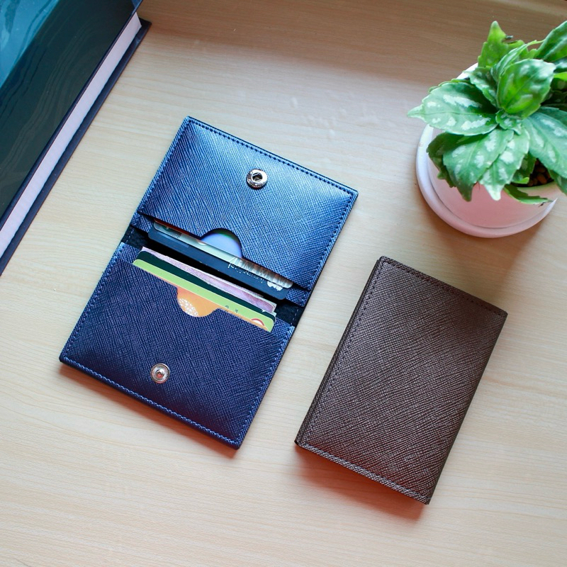 ETERNA MINIMAL CARD HOLDER กระเป๋าใส่บัตรสไตล์มินิมอล รุ่น ETERNA ขนาดกระทัดรัด ดีไซน์เรียบหรู สามารถใส่บัตร และ แบงค์