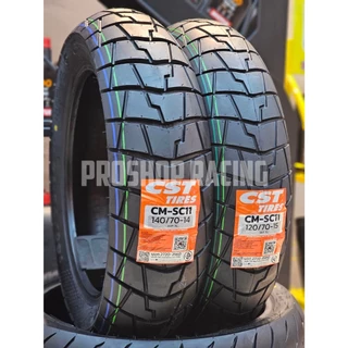 ยาง Cst SC11 สำหรับ Xmax Forza 300 350 Zontes 368G ขอบ 14/15 CST