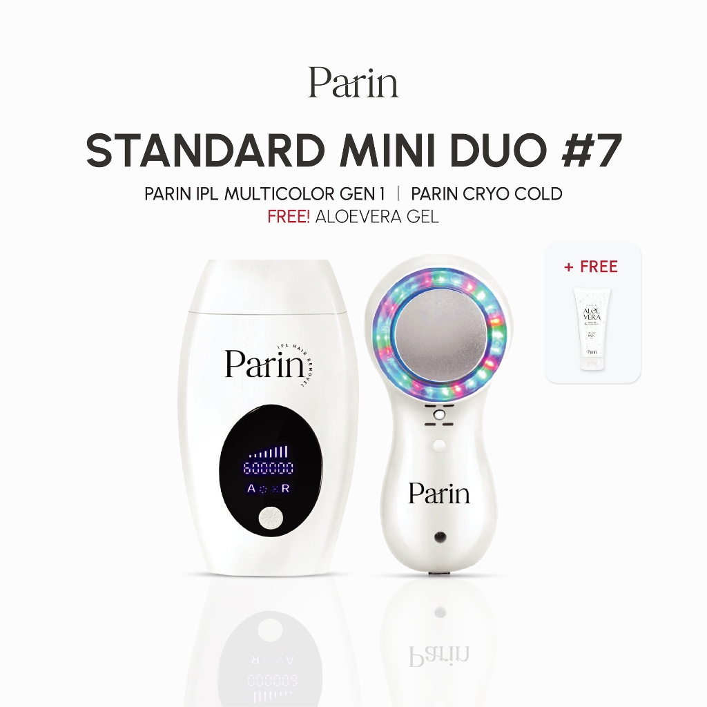 Parin Standard MINI DUO #7 PARIN IPL & CRYO COLD: กำจัดขนgen1 & เครื่องไครโอเย็นรุ่นแสง 3 สี