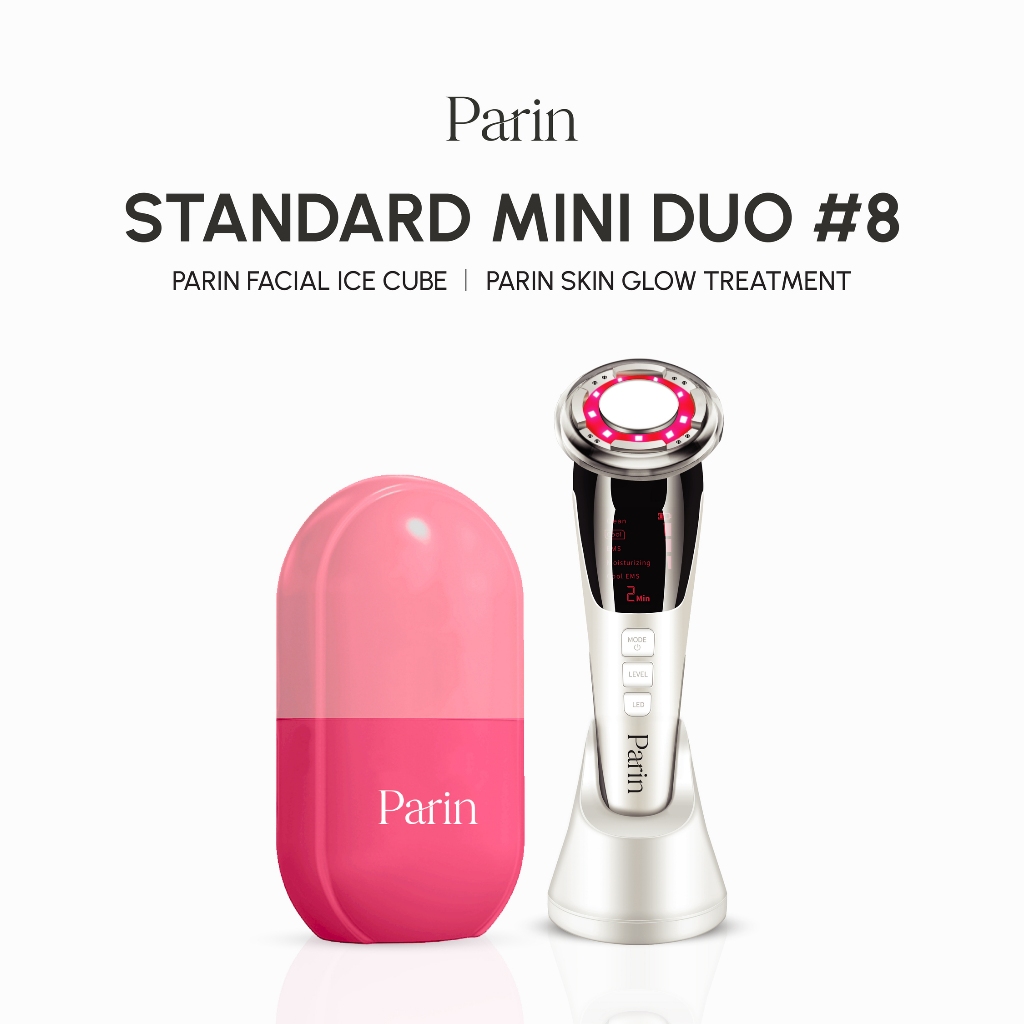 Parin Standard MINI DUO #8 PARIN SKIN GLOW & PARIN ICE CUBE : เซตเผยหน้าใส หน้านิ่มอิ่มฟู