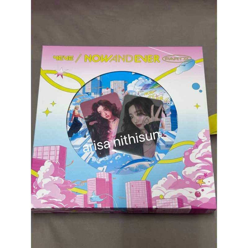 อัลบั้ม 4EVE NOWANDEVER พร้อมการ์ด อ๊ะอาย 2 ใบตามภาพ (พร้อมส่ง)