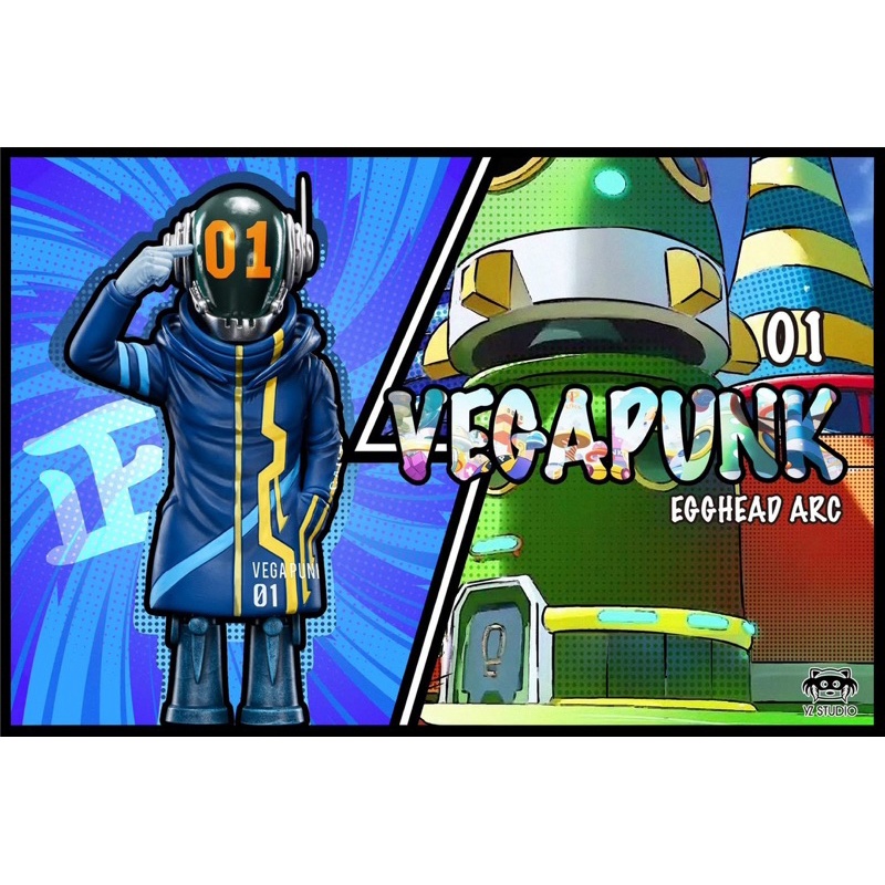 Resin WCF One Piece - Shaka Vegapunk by YZ Studio