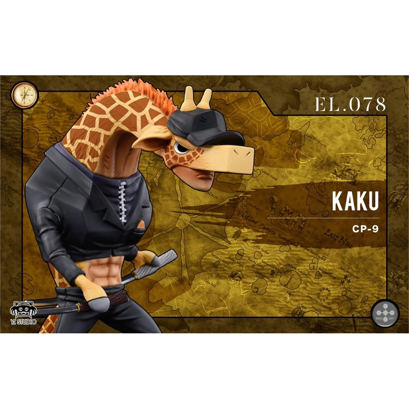 Resin WCF One Piece - Kaku Hybrid Form (CP9) by YZ Studio