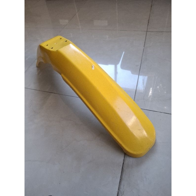 บังโคลนหน้า Suzuki TS125-TS125ER-TS125ERD-TS125ERX-TS185ER-TS250ER ของแท้ญี่ปุ่นใหม่เก่าเก็บเนื้อพลา