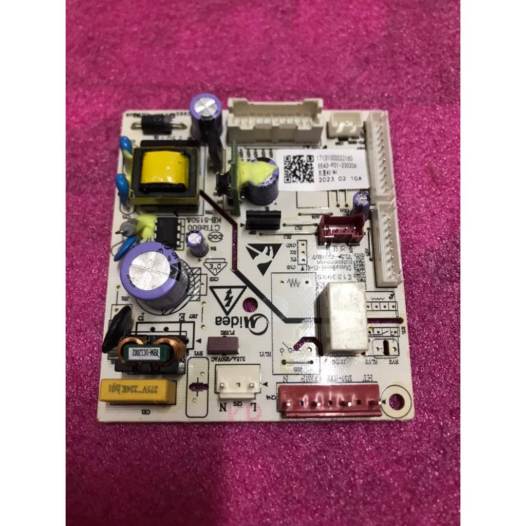 ใหม่ แท้ เบิกศูนย์ บอร์ดตู้เย็น แผงวงจรตู้เย็น TOSHIBA โตชิบา รุ่น EE43-P01-230206 Part No.171310000