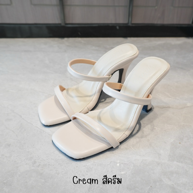 พร้อมส่ง KK657 รองเท้าส้นสูง Ele heel ส้นสูง Higheel 4″ ราคา ถูกที่สุด ดีลบีเคเค แกลเลอรีภาพที่ 8