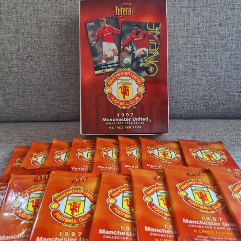 การ์ดฟุตบอล Manchester United Futera 1997