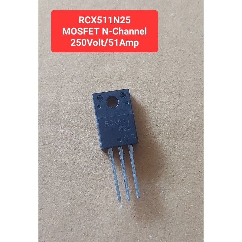 RCX511N25 MOSFET N-CH 51Amp/250Volt (ของแท้)