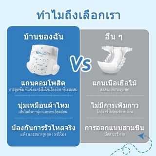 ผ้าอ้อมทารก Joy Bear กางเกง 50 ชิ้น / แพ็ค ชุดผ้าอ้อมทิ้งขนาดเล็กขนาดกลางและขนาดใหญ่ Baby Diaper