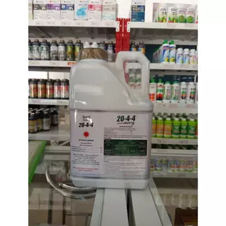 ปุุ๋ยน้ำ นิวทริกซ์ 20-4-4 (แกลลอน 5 ลิตร) บำรุงต้นใบ ฟื้นต้น เร่งแตกใบ แตกยอดอ่อน ดวงตะวันเพชร