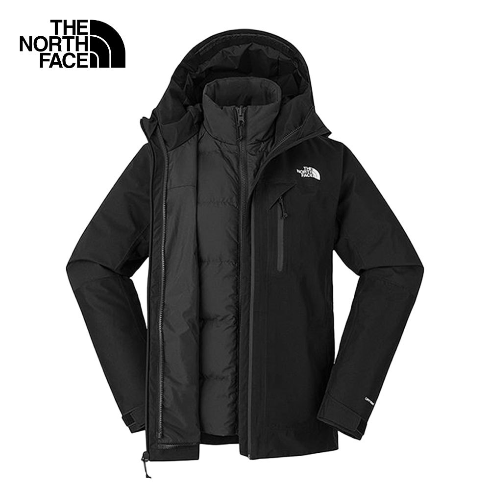 THE NORTH FACE WOMEN NORTH DOWN TRICLIMATE - AP - TNF BLACK เสื้อกันหนาวผู้หญิงสองชั้น ตัวด้านในเป็นขนห่าน (ASIA SIZE)