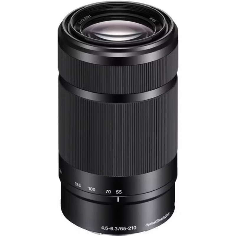 จัดส่งด่วน กทม.ในไทย [New สินค้าใหม่ มือ 1] เลนส์ Sony E 55-210 สีดำ