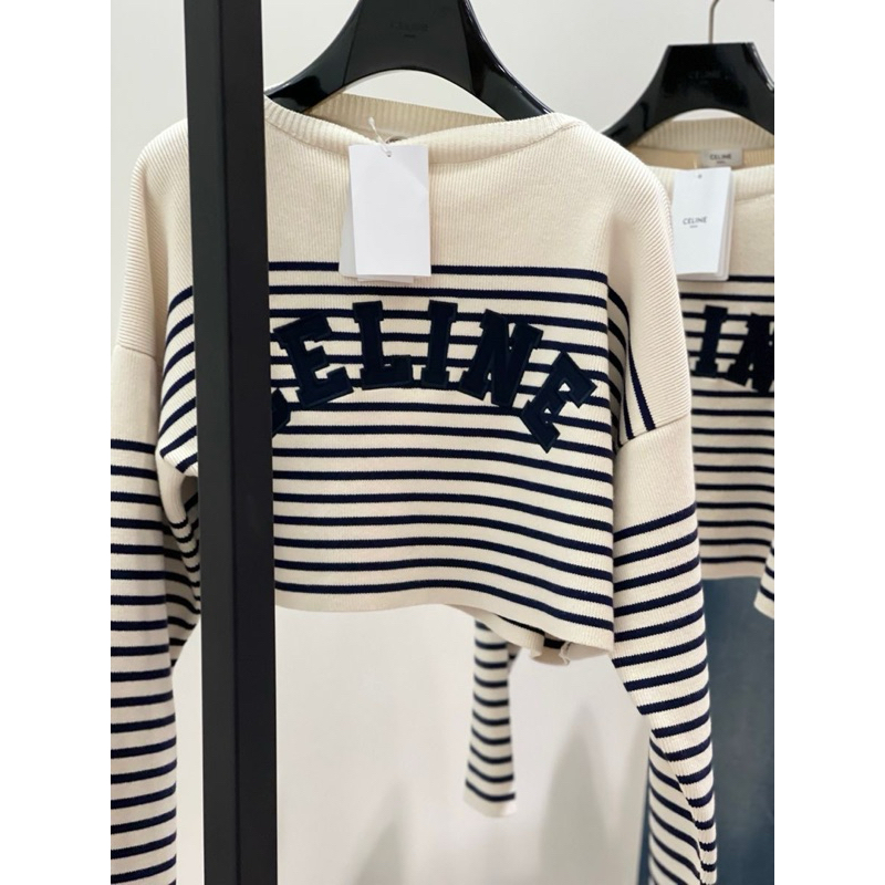 PP47 เสื้อสเวตเตอร์ครอป CLN sweaters knit crop18
