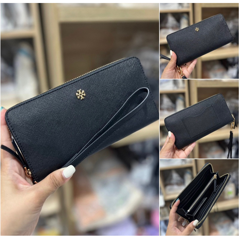 กระเป๋าสตางค์ ใบยาว Emerson /willa / kira Wristlet zip Continental Wallet 136110 160773 160774