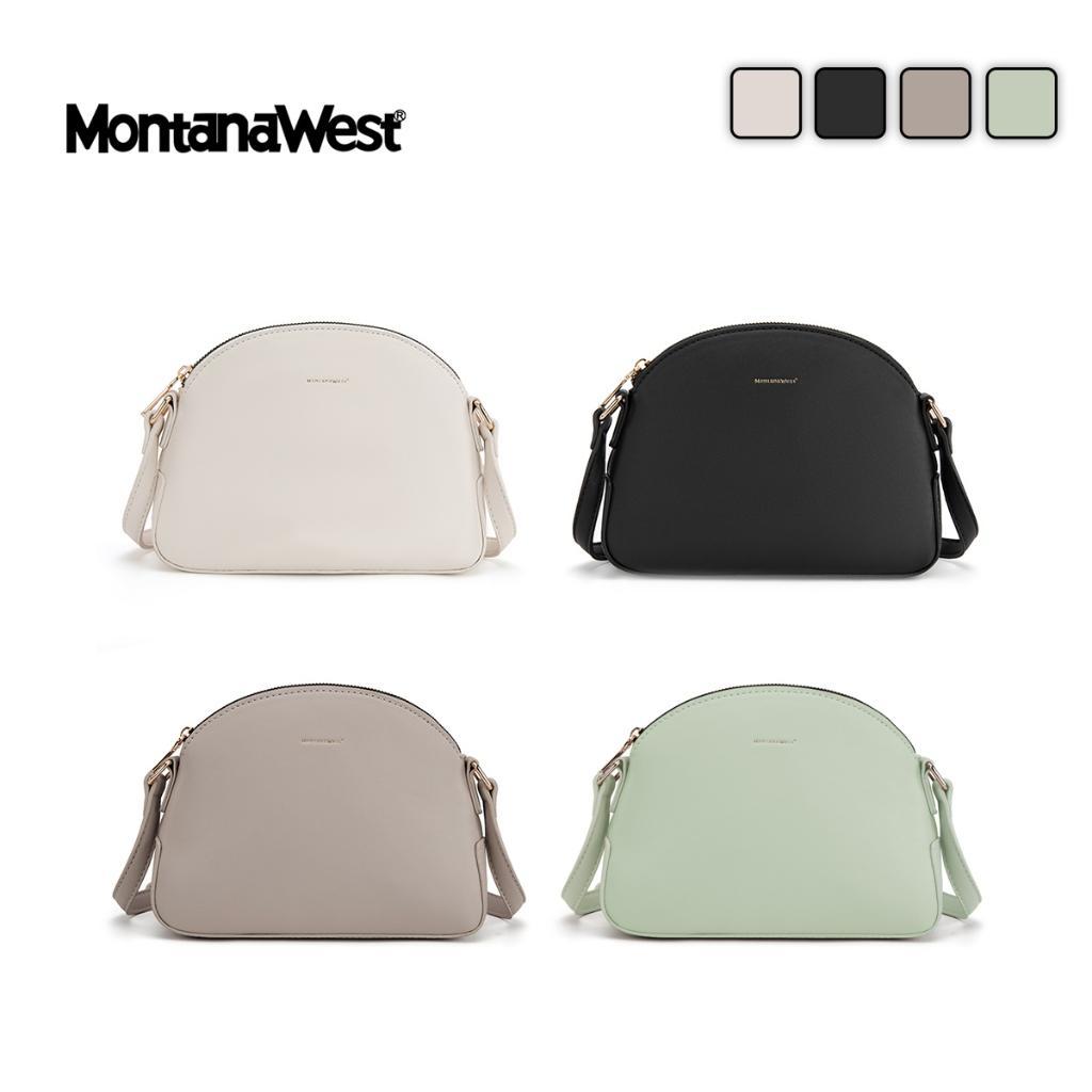 Montana West รุ่น Crossbody Bag กระเป๋าสะพายข้าง กระเป๋าสะพายไหล่ สำหรับผู้หญิง หนัง PU (MWC-463)