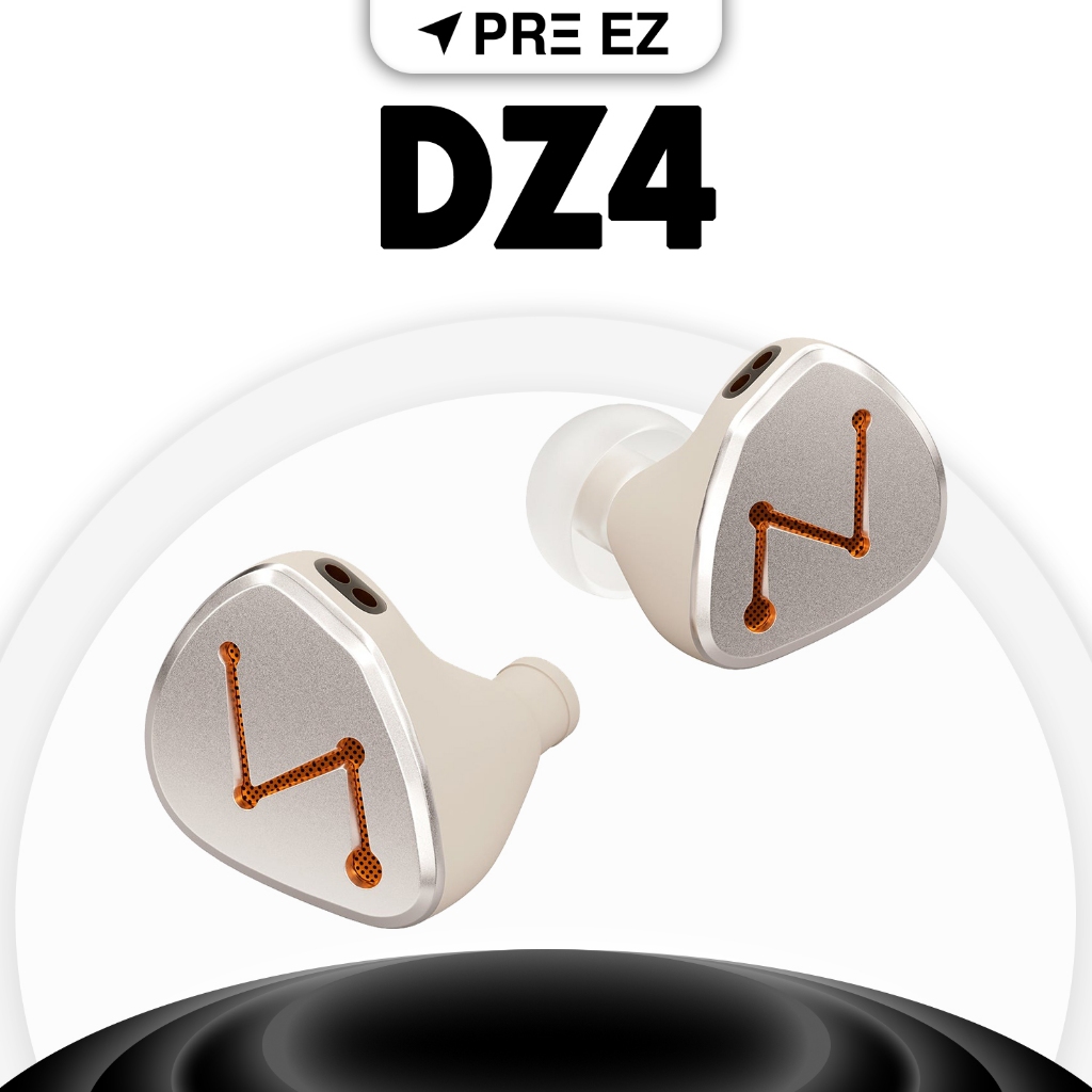 หูฟัง LETSHUOER DZ4 Triple Dynamic Drivers | หูฟัง 3.5mm สำหรับเล่นเกม หูฟังสำหรับฟังเพลง รับประกัน 