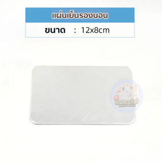 แผ่นเย็น แผ่นอลูมิเนียม แผ่นเย็นรองนอน สำหรับแฮมเตอร์ กระรอก สัตว์เลื่อยคลาน สัตว์เล็ก