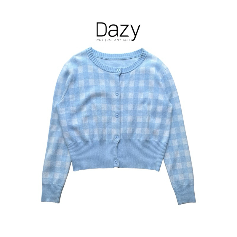 Dazy Cardigan Sweater Blue