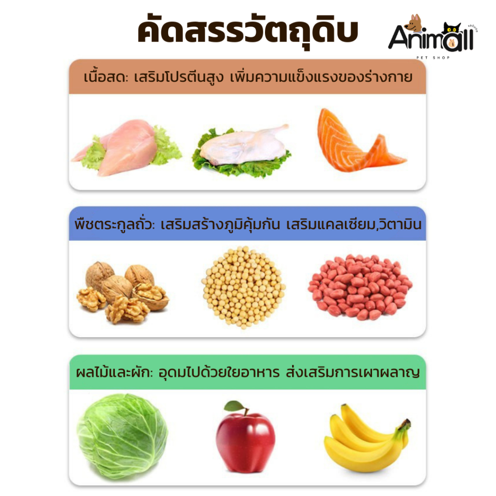 ANM-YEE ขนมแฮมสเตอร์ ขนมเลียแฮมสเตอร์ รส เนื้อรวม, หนอน, นม เสริมโปรตีน (1ซอง) - รูปที่ 6
