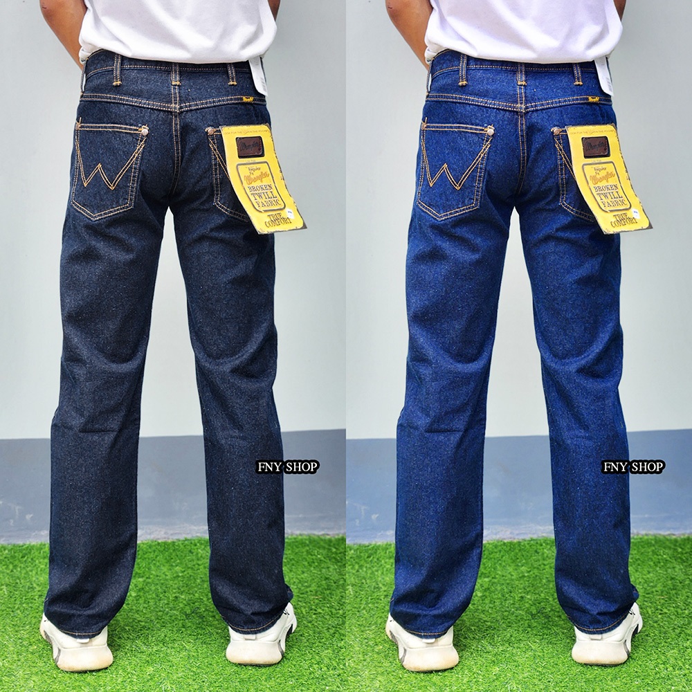กางเกงยีนส์ แรงเลอร์ Jeans มี5รุ่นให้เลือก ผ้าเดนิมยีนส์แท้ กางเกงยีนส์ขากระบอกชาย