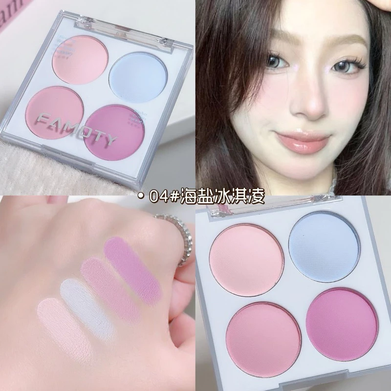FAMOTY บลัชออนปัดแก้ม เนื้อแมตต์ 4 สี thumbnail 10