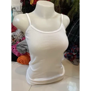 เสื้อสายเดี่ยวยาว ขนาดฟรีไซส์ ผ้ายืดตามตัว ใส่สบายไม่ร้อน