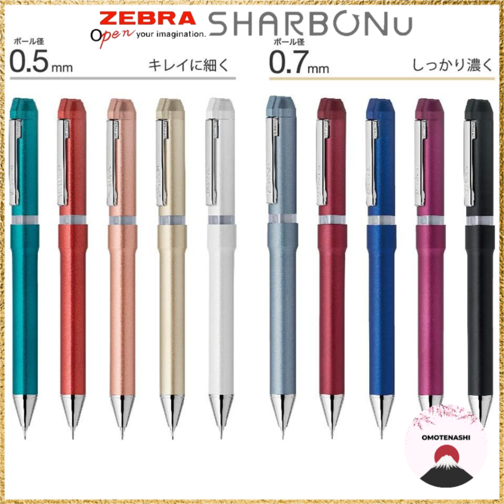 Zebra Multifunctional Pen Sharpener Nu 0.7mm Various Colors