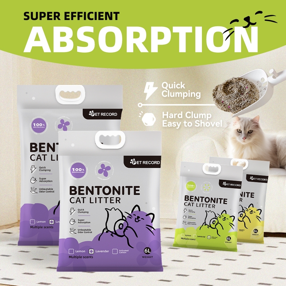 TUBI ทรายแมว กะบะทรายแมวใหญ่ๆ ดูดซับไว กลบกลิ่นได้ดีมาก ทรายแมวเต้าหู้ 12Lทรายแมวเบนโทไนท์