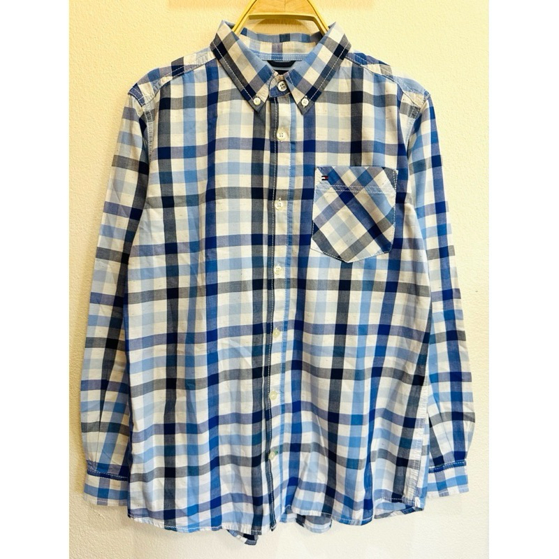 [ใช้โค้ด30%ได้] TOMMY HILFIGER เสื้อเชิ้ตแขนยาว ❗️มือสอง ใหม่มาก
