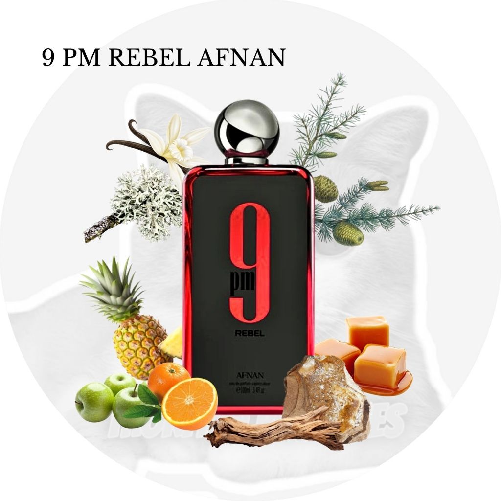น้ำหอมแบ่งขาย 9pm Rebel by Afnan ขนาด 2ml, 5ml, 10ml