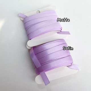 ♡ พร้อมส่ง | (5 หลา) Satin Ribbon โบว์ ริบบิ้น ซาติน ขนาด 6 mm / 0.6 cm