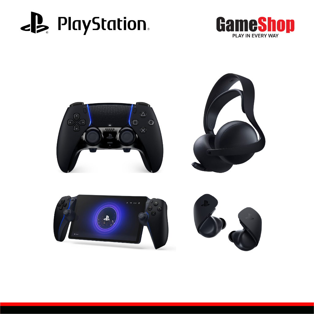 [ศูนย์ไทย] PlayStation 5 : PS5 Midnight Black Set Portal DualSense Edge Pulse Explore Pulse Elite