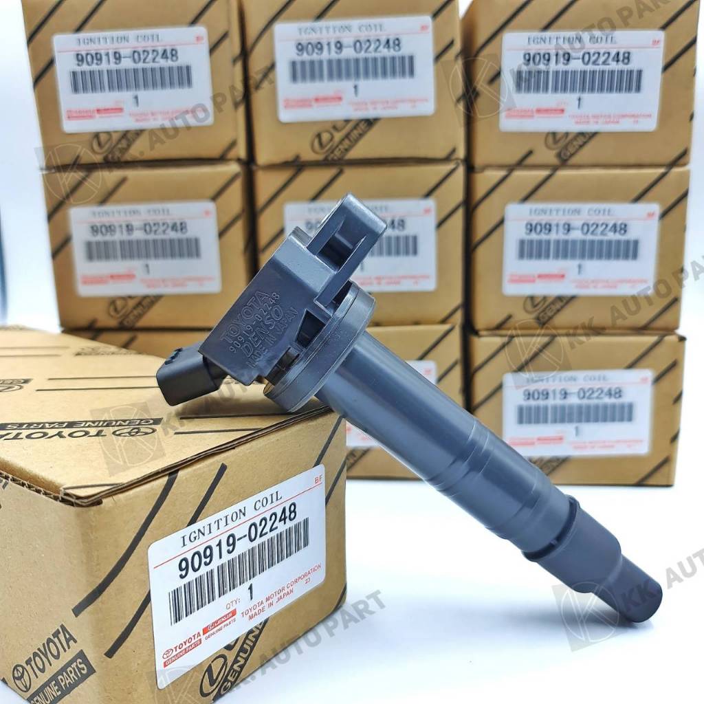 คอยล์จุดระเบิด Camry ACV40 ACV41  VIGO 2.7 FORTUNNER INNOVA WISH 90919-02248