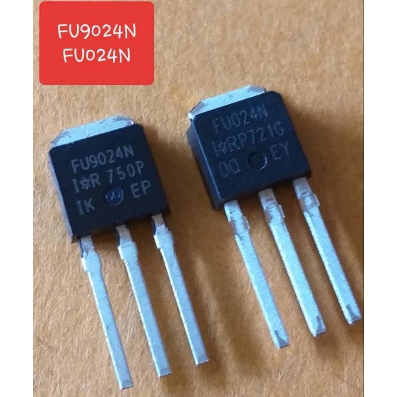 FU024N/FU9024N Mosfet 16Amp/55Volt ราคาคู่ละ(ของแท้)