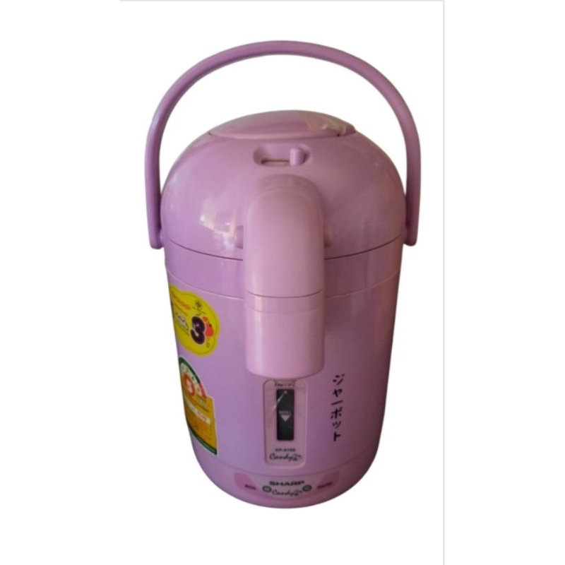 กระติกน้ำร้อน SHARP รุ่น KP - A16S  Candy สีชมพู  มือสอง ของแท้ ตรงปก  กรุณา ❗ อ่านรายละเอียด ก่อนกด