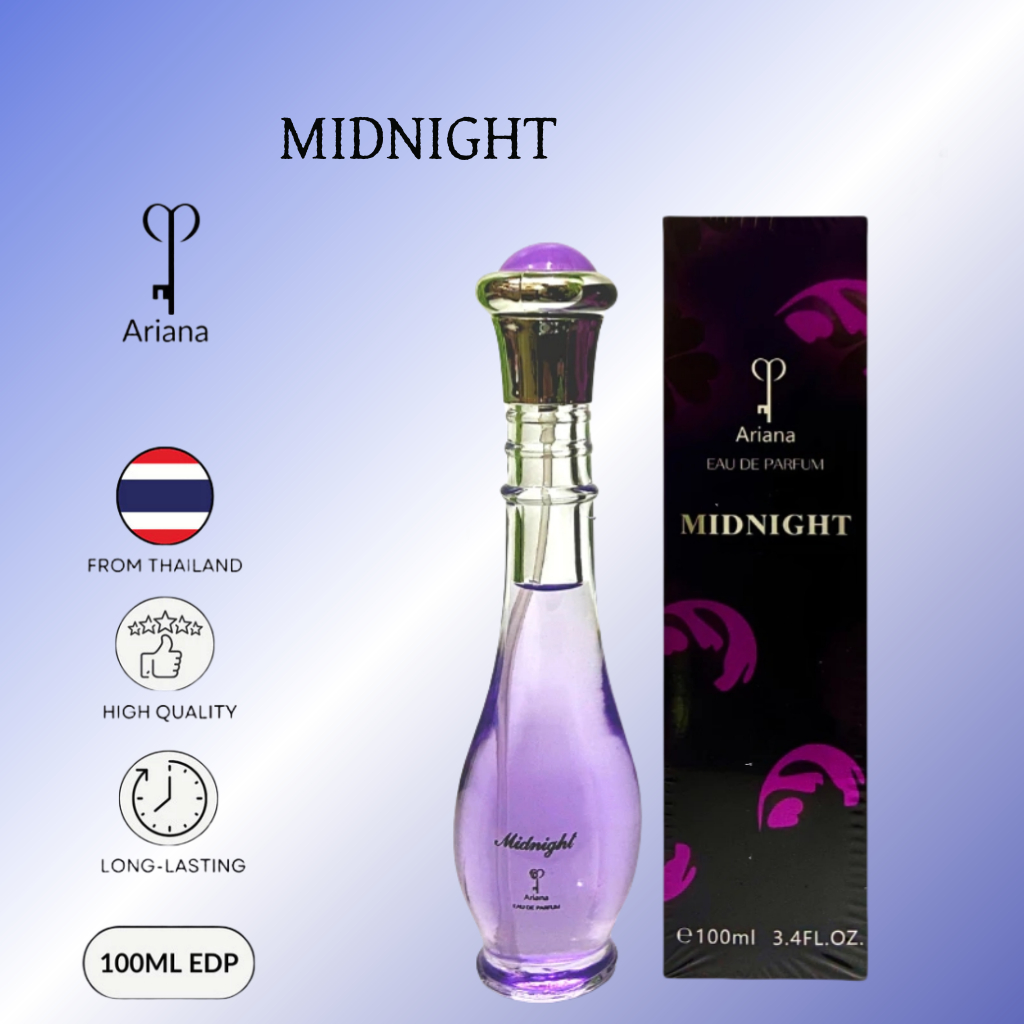 น้ำหอม Ariana Midnight PARFUM Midnight Flower EDP 100ml