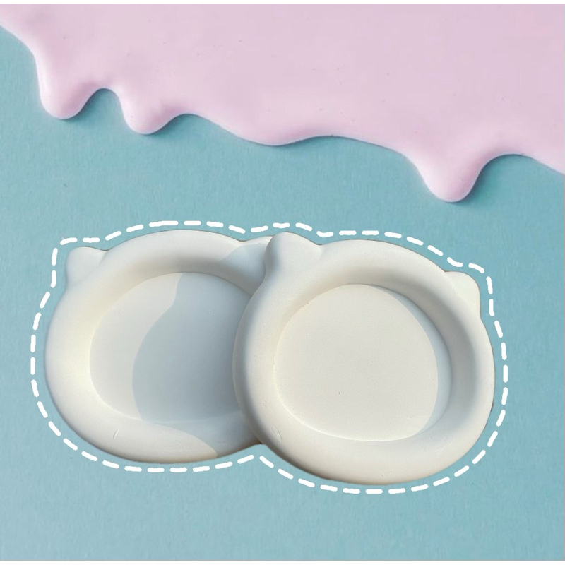 ถาดเพ้นท์ รูปทรงคล้ายหน้าหมี