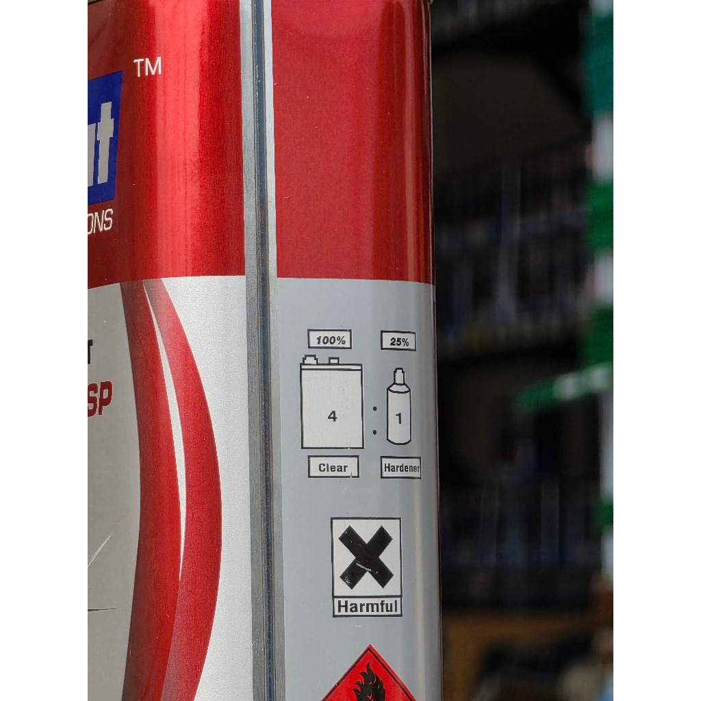 แล็กเกอร์/เคลือบเงาสำหรับรถยนต์ EVERCOAT เอเวอร์โคท 2K 4:1 - ชุดเล็ก - รูปที่ 2