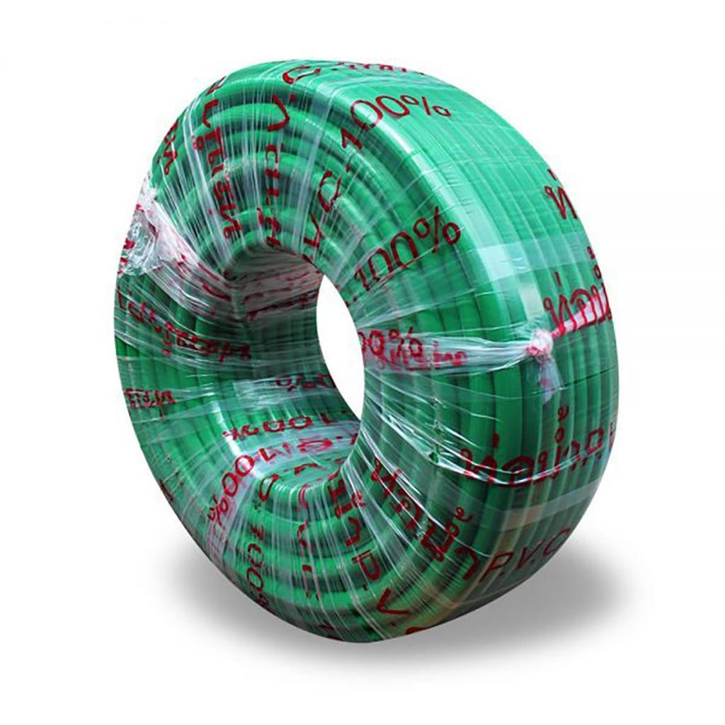 สายยาง สีเขียวทึบแสง 100 เมตร ต่อ ม้วน สายยางรดน้ำต้นไม้ สายยางสีเขียว ทนแดด ไม่กรอบ ทนทาน ไม่แตกลายงา