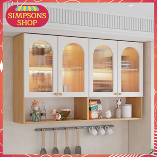 ตู้ครัวแขวนผนัง ตู้เก็บของติดผนัง เก็บของในครัว อเนกประสงค์ …