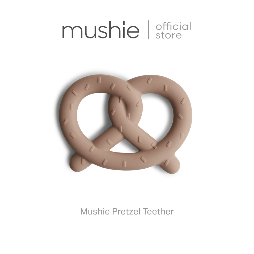 Mushie Pretzel Teether ยางกัดซิลิโคนเพรทเซล