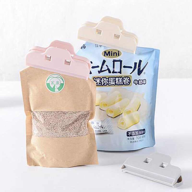 COD คลิปซีลถุงพลาสติก กันความชื้น สําหรับซีลถุงขนม ถุงกระดาษ ถุงอาหาร Claire - รูปที่ 3