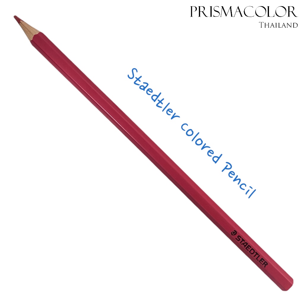 ดินสอสีไม้ Staedtler รุ่น 143 กลุ่มสีครีม เหลือง ส้ม แดง ชมพู จำหน่ายแบบแยกแท่ง